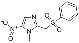 CAS#: 116248-39-6， 1-Methyl-5-Nitro-2-((Phenylsulfonyl)Methyl)-1H-Imidazole