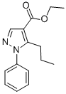 structure of CAS# 116344-12-8, 1-Phenyl-5-Propyl-1H-Pyrazole-4-carboxylic Acid Ethyl Ester;Ethyl 1-Phenyl-5-Propyl-1H-Pyrazole-4-Carboxylate , Tech;ETHYL 1-PHENYL-5-PROPYL-1H-PYRAZOLE-4-CARBOXYLATE;ETHYL 2-PHENYL-3-N-PROPYLPYRAZOLE-4-CARBOXYLATE