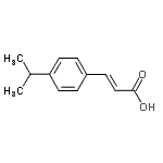 CAS#: 116373-36-5， (2E)-3-(4-Isopropylphenyl)Acrylic Acid