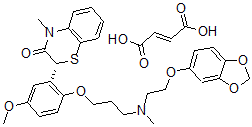 CAS#: 116476-14-3， Sesamodil fumarate