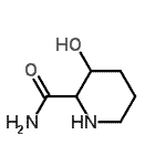 CAS#: 116595-05-2， 3-Hydroxy-2-Piperidinecarboxamide