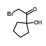 CAS#: 116633-22-8， 2-Bromo-1-(1-Hydroxycyclopentyl)Ethanone