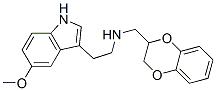 CAS#: 116729-30-7， N-((2,3-Dihydro-1,4-Benzodioxin-2-Yl)Methyl)-5-Methoxy-1H-Indole-3-Ethanamine