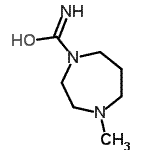 CAS#: 116882-91-8， 4-Methyl-1,4-Diazepane-1-Carboxamide