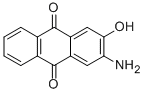 structure of CAS# 117-77-1, 2-Amino-3-Hydroxy-9,10-Anthracenedione;2-Amino-3-Hydroxy-Anthracene-9,10-Dione;2-Amino-3-Hydroxy-9,10-Anthraquinone;2-Amino-3-Hydroxyanthra-9,10-Quinone