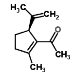 CAS#: 117152-34-8， 1-[(5S)-5-Isopropenyl-2-Methyl-1-Cyclopenten-1-Yl]Ethanone