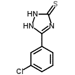 CAS#: 117320-61-3， 5-(3-Chlorophenyl)-1H-1,2,4-Triazole-3-Thiol