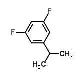 CAS#: 117358-53-9， 1,3-Difluoro-5-Isopropyl-Benzene