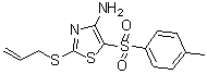 CAS#: 117420-83-4， 2-(Allylsulfanyl)-5-[(4-Methylphenyl)Sulfonyl]-1,3-Thiazol-4-Amine