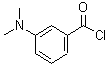 structure of CAS# 117500-61-5, 3-(Dimethylamino)Benzoyl Chloride;3-DIMETHYLAMINOBENZOYL CHLORIDE;3-DIMETHYLAMINOBENZOYLCHLORIDE;ZINC02389446