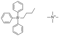 CAS#: 117522-01-7， Tetramethyl Ammonium n-Butyl Triphenylborate