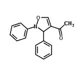 CAS#: 117644-87-8， 1-(2,3-Diphenyl-2,3-Dihydro-1,2-Oxazol-4-Yl)Ethanone