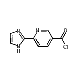 CAS#: 117668-37-8， 6-(1H-Imidazol-2-Yl)Nicotinoyl Chloride
