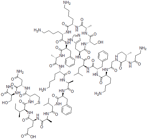 CAS#: 117682-76-5， Magainin G