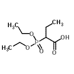 CAS#: 117898-77-8， 2-(Diethoxyphosphoryl)Butanoic Acid