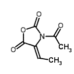 CAS#: 118080-40-3， (4Z)-3-Acetyl-4-Ethylidene-1,3-Oxazolidine-2,5-Dione