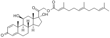 CAS#: 118244-44-3， Prednisolone Farnesylate