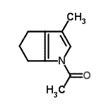 CAS#: 118718-53-9， 1-(3-Methyl-5,6-Dihydrocyclopenta[b]Pyrrol-1(4H)-Yl)Ethanone
