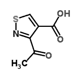 CAS#: 118739-39-2， 3-Acetyl-1,2-Thiazole-4-Carboxylic Acid