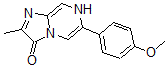 CAS#: 118877-07-9， 2-Methyl-6-(4-Methoxyphenyl)-3,7-Dihydroimidazo(1,2-alpha)Pyrazin-3-One