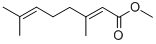structure of CAS# 1189-09-9, Methyl (2E)-3,7-Dimethylocta-2,6-Dienoate;(2E)-3,7-Dimethylocta-2,6-Dienoic Acid Methyl Ester;2,6-Octadienoic Acid, 3,7-Dimethyl-, Methyl Ester;2,6-Octadienoic Acid, 3,7-Dimethyl-, Methyl Ester, (2E)-