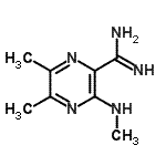 CAS#: 119151-98-3， 5,6-Dimethyl-3-(Methylamino)-2-Pyrazinecarboximidamide