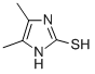 结构式 CAS# 1192-72-9, 1,3-二氢-4,5-二甲基-2H-咪唑-2-硫酮