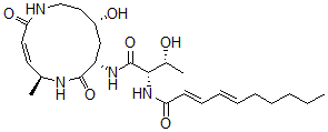 CAS#: 119259-72-2， Glidobactin F