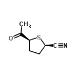 CAS#: 119292-52-3， (2R,5S)-5-Acetyltetrahydro-2-Thiophenecarbonitrile