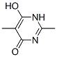 structure of CAS# 1194-74-7, 6-Hydroxy-2,5-Dimethyl-4(3H)-Pyrimidinone;Nsc40214