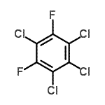 CAS#: 1198-56-7， 1,2,3,5-Tetrachloro-4,6-Difluorobenzene