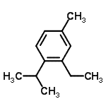 CAS#: 1198-90-9， 2-Ethyl-1-Isopropyl-4-Methylbenzene