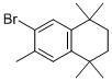 structure of CAS# 119999-22-3, 6-Bromo-1,2,3,4-Tetrahydro-1,1,4,4,7-Pentamethyl-Naphthalene;6-Bromo-1,1,4,4,7-Pentamethyl-1,2,3,4-Tetrahydronaphthalene 98%;6-Bromo-1,2,3,4-Tetrahydro-1,1,4,4,7-Pentamethyl-Naphthalene;6-BROMO-1,1,4,4,7-PENTAMETHYL-1,2,3,4-TETRAHYDRONAPHTHALENE