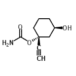 CAS#: 1200-79-9， (1R,3R)-1-Ethynyl-3-Hydroxycyclohexyl Carbamate