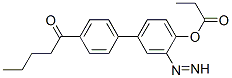 CAS#: 120102-97-8， [4-(4-Pentanoylphenyl)Diazenylphenyl] Propanoate