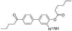 CAS#: 120102-99-0， [4-(4-Pentanoylphenyl)Diazenylphenyl] Hexanoate