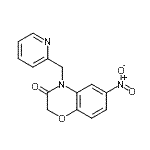 CAS#: 120122-93-2， 6-Nitro-4-(2-Pyridinylmethyl)-2H-1,4-Benzoxazin-3(4H)-One