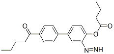 CAS#: 120122-98-7， [4-(4-Pentanoylphenyl)Diazenylphenyl] Butanoate
