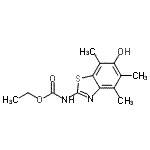 CAS#: 120164-71-8， Ethyl (6-Hydroxy-4,5,7-Trimethyl-1,3-Benzothiazol-2-Yl)Carbamate