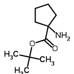 CAS#: 120225-90-3， 2-Methyl-2-Propanyl 1-Aminocyclopentanecarboxylate