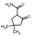 CAS#: 120400-66-0， 4,4-Dimethyl-2-Oxocyclopentanecarboxamide
