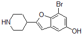CAS#: 120465-04-5， O-Desmethylbrofaromine