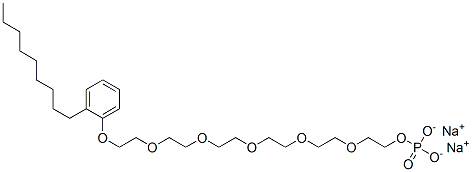 CAS#: 12068-19-8， Disodium 17-(Nonylphenoxy)-3,6,9,12,15-Pentaoxaheptadecan-1-Yl Phosphate