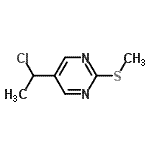 CAS#: 120717-48-8， 5-(1-Chloroethyl)-2-(Methylsulfanyl)Pyrimidine