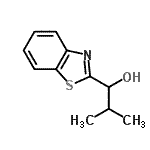 CAS#: 120821-91-2， 1-(1,3-Benzothiazol-2-Yl)-2-Methyl-Propan-1-Ol