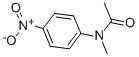 structure of CAS# 121-95-9, N-Methyl-N-(4-Nitrophenyl)Acetamide;N-Methyl-N-(4-Nitrophenyl)Ethanamide;4-Nitro-N-Methylacetanilide;Acetamide, N-Methyl-N-(4-Nitrophenyl)-