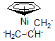 structure of CAS# 12107-46-9, (H5-2,4-Cyclopentadien-1-Yl)(H3-2-Propenyl)-Nickel
