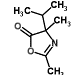 CAS#: 121085-86-7， 4-Isopropyl-2,4-Dimethyl-1,3-Oxazol-5(4H)-One