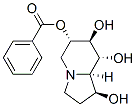 CAS#: 121104-76-5， [(1S,6S,7S,8R,8aR)-1,7,8-Trihydroxy-1,2,3,5,6,7,8,8a-Octahydroindolizin-6-Yl] Benzoate