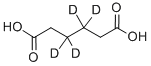 CAS#: 121311-78-2， Hexanedioic-3,3,4,4-D4acid